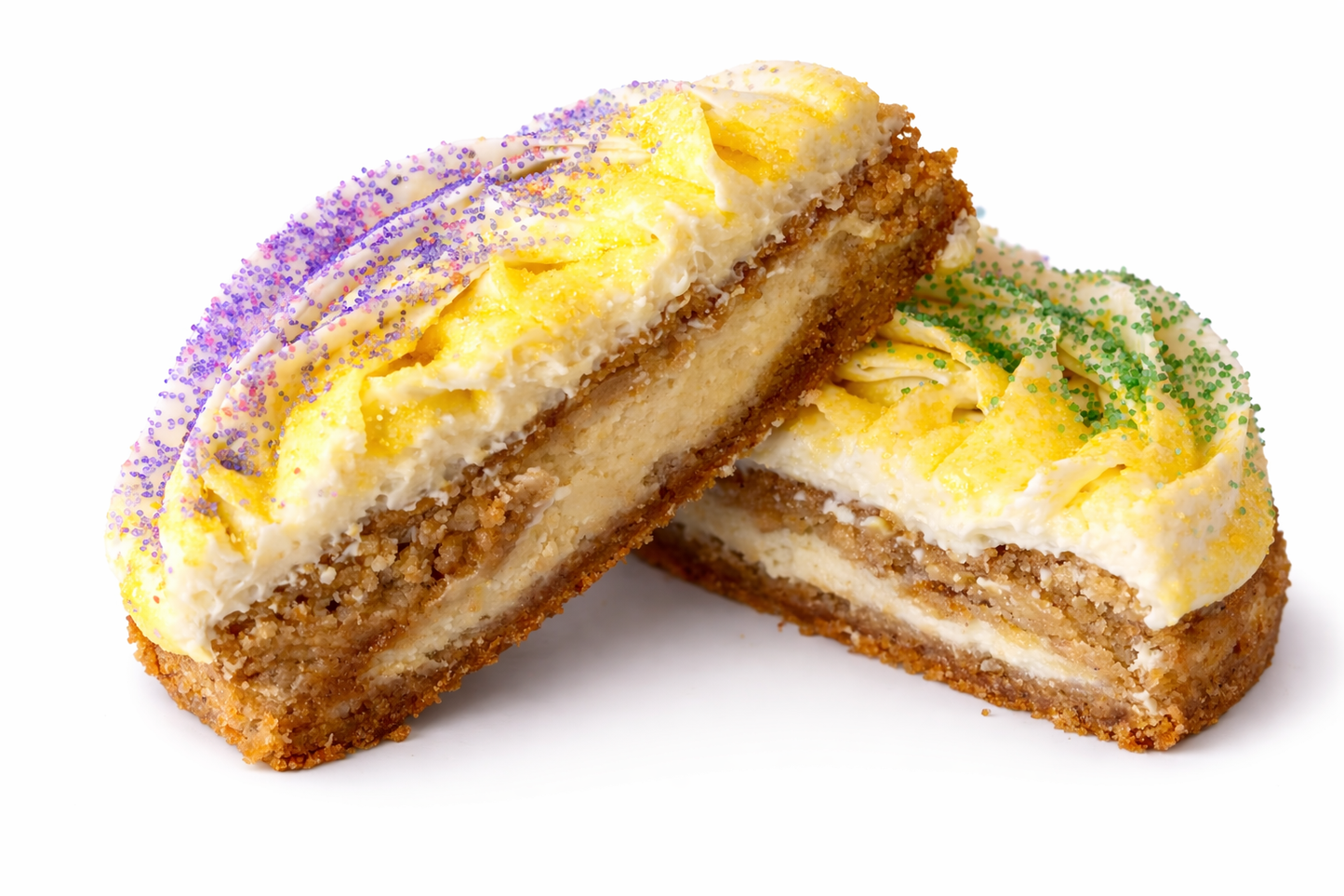 King Cake Cheesecake Cookie