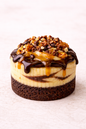 Turtle Brownie Cheesecake